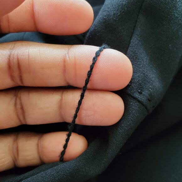 T Tahari Black Sleeveless Fringe Hem Sheath Dress 2 - Picture 10 of 10